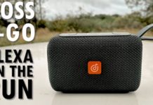 DOSS E-go Alexa Enabled-Portable Bluetooth Speaker